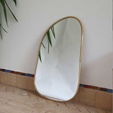 Handmade Brass Blob Mirror | Yedwo Design